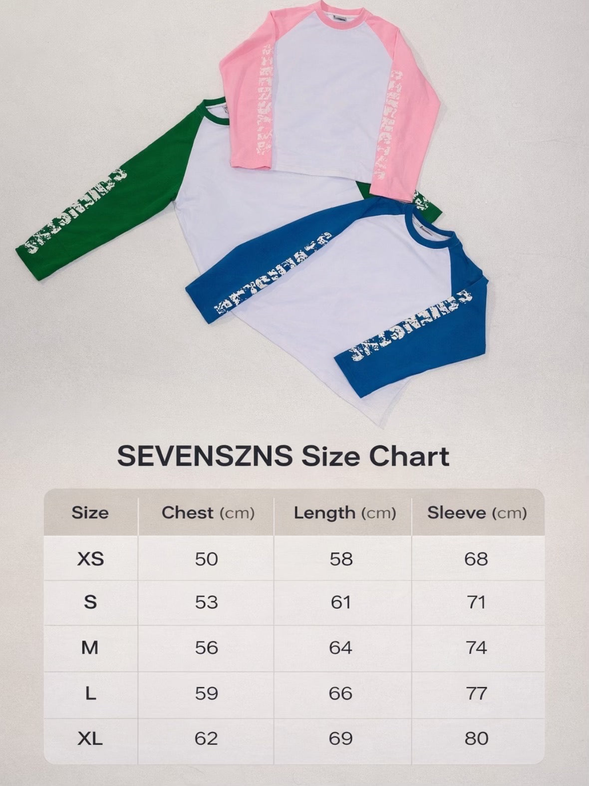 SEVENSZNS LONGSLEEVE - BLUE